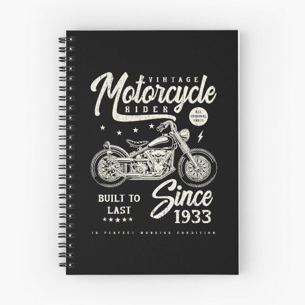 Item preview, Vintage Motorcycle Bikers Motorbike Birthday 1933 designed and sold by JRRTs.