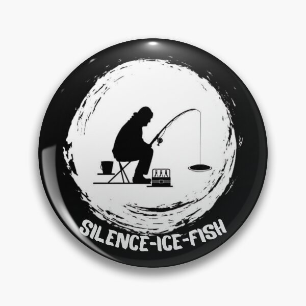 Item preview, Silence Ice Fishing, Life Is Better On Ice designed and sold by MalwasBasket.