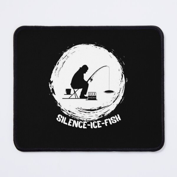 Item preview, Silence Ice Fishing, Life Is Better On Ice designed and sold by MalwasBasket.