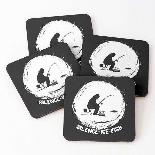 Item preview, Silence Ice Fishing, Life Is Better On Ice designed and sold by MalwasBasket.