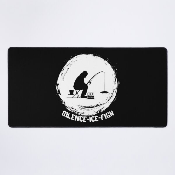 Item preview, Silence Ice Fishing, Life Is Better On Ice designed and sold by MalwasBasket.