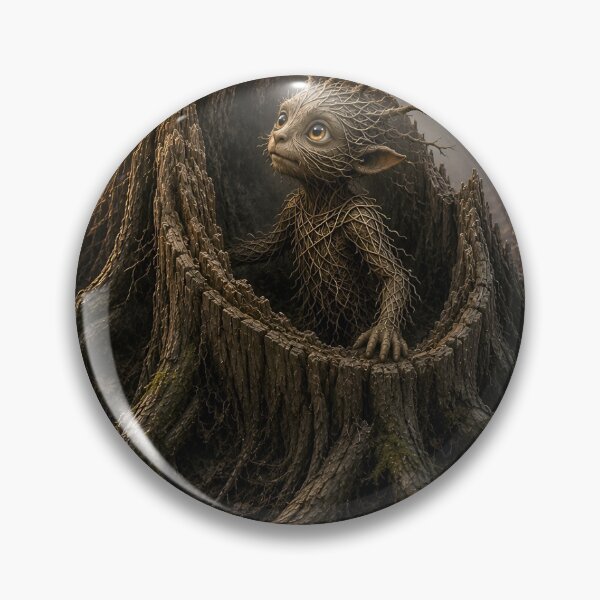 Item preview, Forest Spirit Inside an Ancient Tree Stump designed and sold by JUTElCONIC.