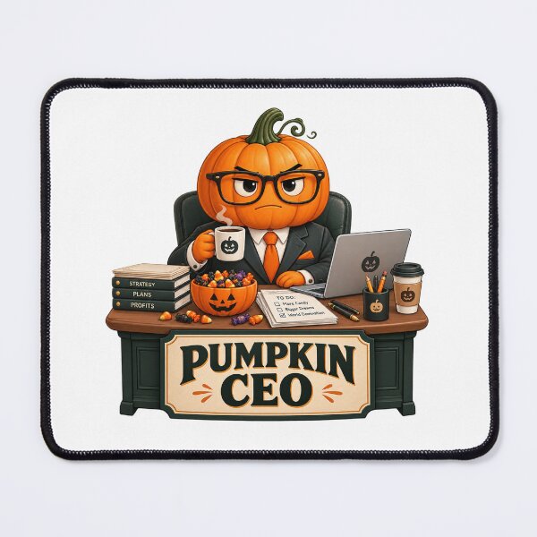 Item preview, Pumpkin CEO Halloween Graphic, Funny Pumpkin Boss PNG, Halloween Business Clipart designed and sold by Pixanova.