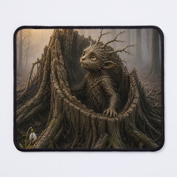 Item preview, Forest Spirit Inside an Ancient Tree Stump designed and sold by JUTElCONIC.