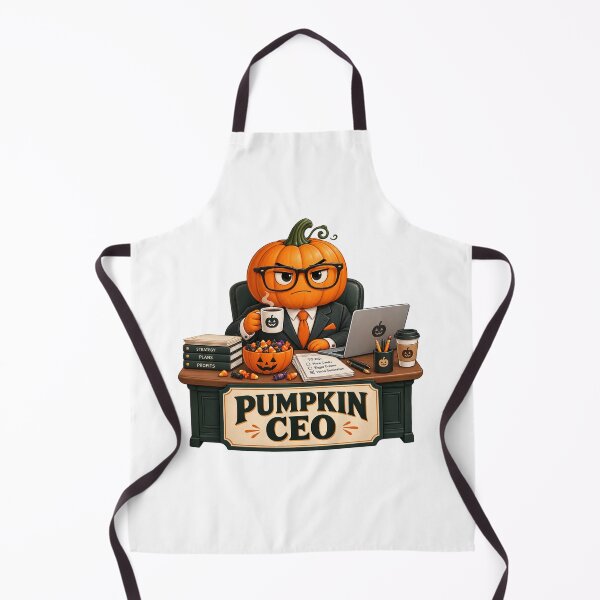 Item preview, Pumpkin CEO Halloween Graphic, Funny Pumpkin Boss PNG, Halloween Business Clipart designed and sold by Pixanova.