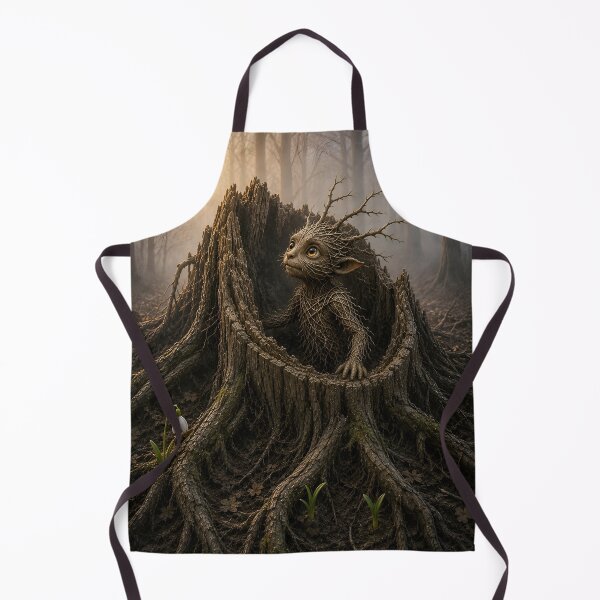 Item preview, Forest Spirit Inside an Ancient Tree Stump designed and sold by JUTElCONIC.