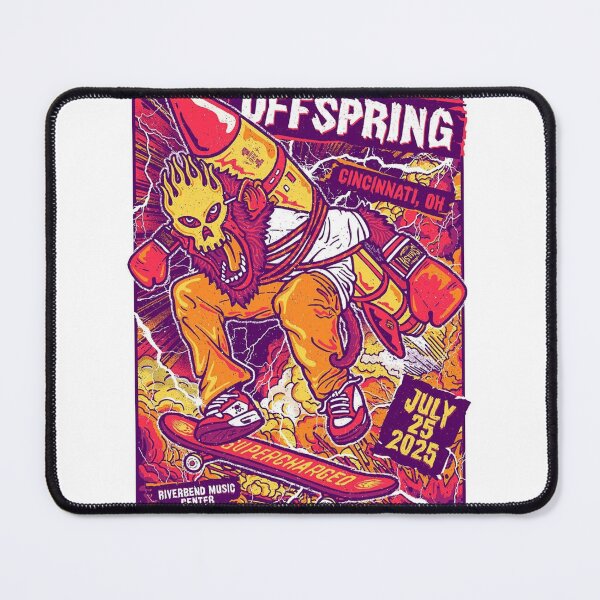 Item preview, The Offspring Original Custom Vintage Music Band Tee Unique Poster Wall Art designed and sold by Cool Robot Bro..
