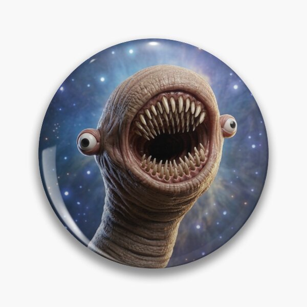 Item preview, Mongolian Death Worm of the Gobi Desert illustration designed and sold by Vintage Designs +.