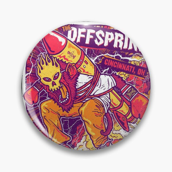 Item preview, The Offspring Original Custom Vintage Music Band Tee Unique Poster Wall Art designed and sold by Cool Robot Bro..