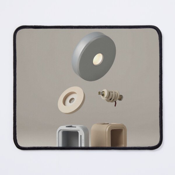 Item preview, Floating Geometric Industrial Components Art designed and sold by profustock.