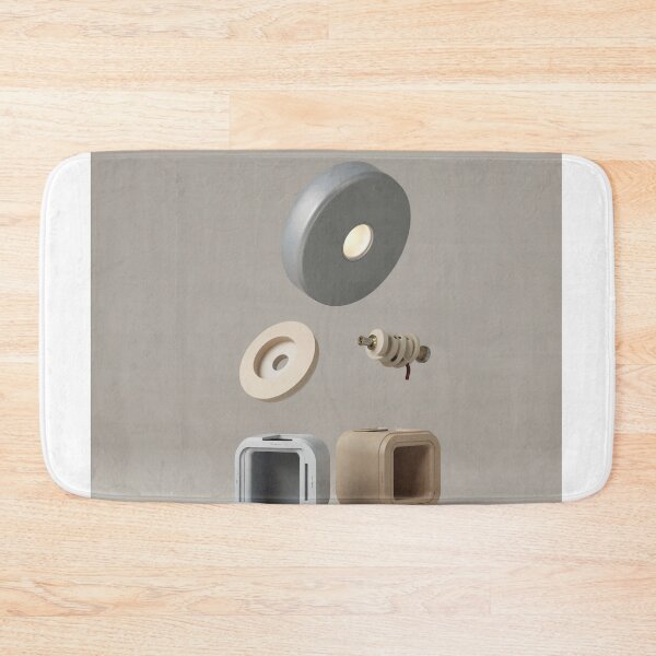 Item preview, Floating Geometric Industrial Components Art designed and sold by profustock.