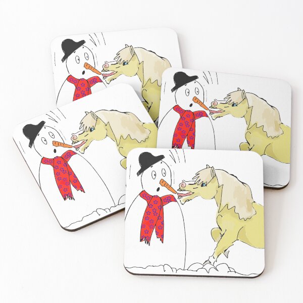 Item preview, Shetland Pony & the Snowman  designed and sold by Ladyfyre.