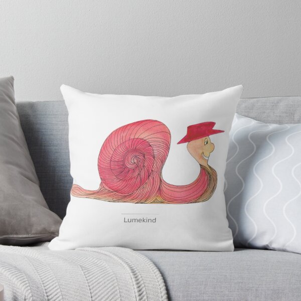 Item preview, Snail in a Red Hat - Whimsical Storybook Watercolor Art designed and sold by lumekind.