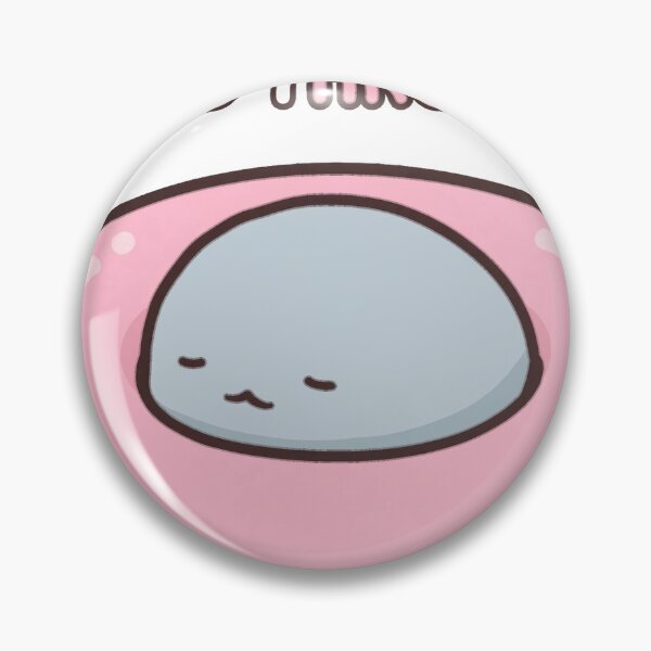 Item preview, Cute Chibi Manatee Donut Floatie Floating Through Life Affirmation Sticker designed and sold by xiaoxiaochibi.