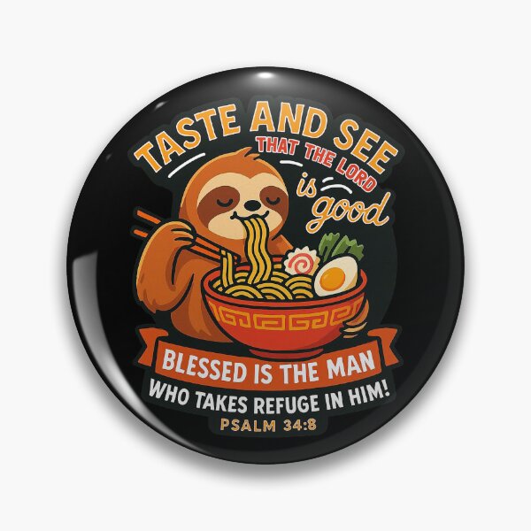 Item preview, Psalm 34:8 Taste And See That The LORD Is Good designed and sold by plushism.