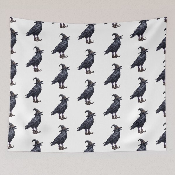 Item preview, Witch Crow Black Raven designed and sold by Tiffany Roy.