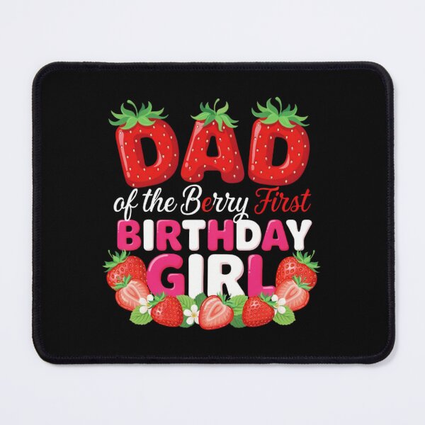 Item preview, Dad Of The Berry First Birthday Girl Strawberry Lover designed and sold by Dabbing Turtle Designs.
