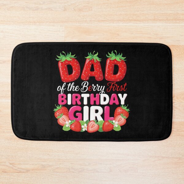 Item preview, Dad Of The Berry First Birthday Girl Strawberry Lover designed and sold by Dabbing Turtle Designs.