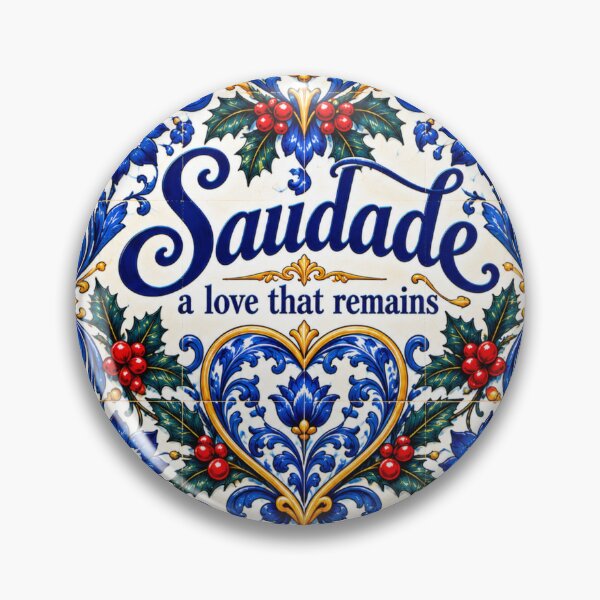 Item preview, Saudade Christmas, Portuguese Ceramic, Portugal Christmas Gift, Portuguese Heritage Holiday Keepsake designed and sold by Alegria Azul .