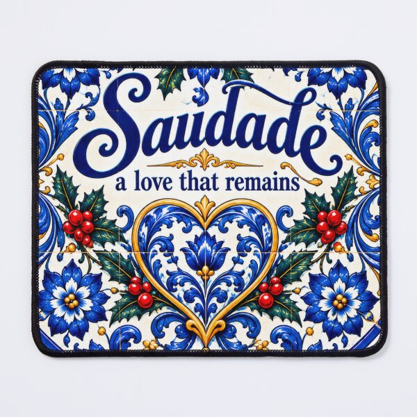 Item preview, Saudade Christmas, Portuguese Ceramic, Portugal Christmas Gift, Portuguese Heritage Holiday Keepsake designed and sold by Alegria Azul .
