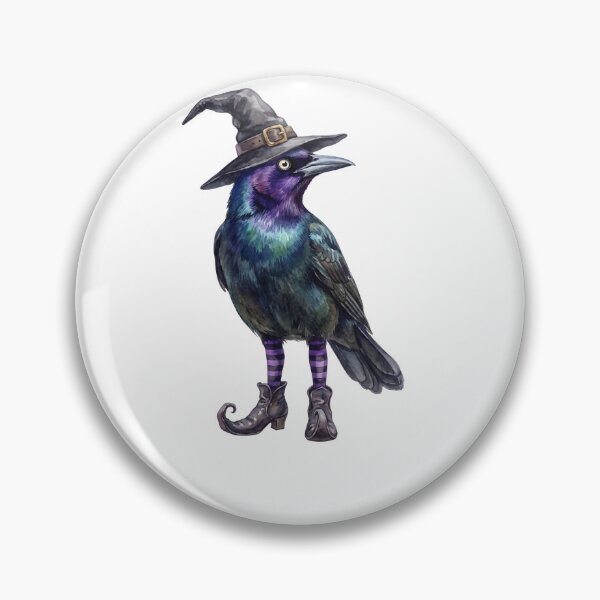 Item preview, Iridescent Crow Witch Boots designed and sold by Tiffany Roy.