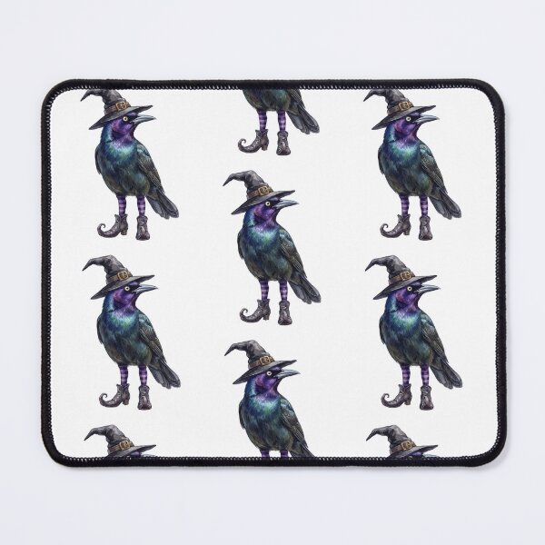 Item preview, Iridescent Crow Witch Boots designed and sold by Tiffany Roy.