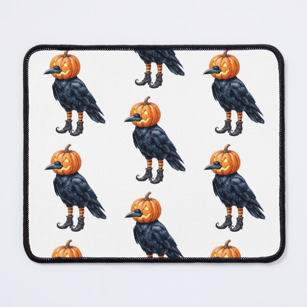 Item preview, Pumpkin Crow Halloween Mask designed and sold by Tiffany Roy.