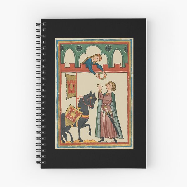 Item preview, Lady Awarding Knight A Garland 14Th Century designed and sold by CarmelaSam.