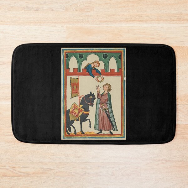 Item preview, Lady Awarding Knight A Garland 14Th Century designed and sold by CarmelaSam.