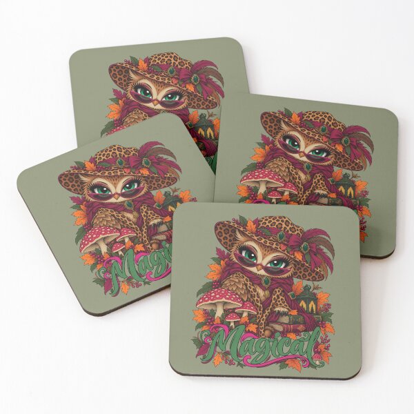 Item preview, Magical Autumn Owl – Wild Mystic designed and sold by Aimetoi.