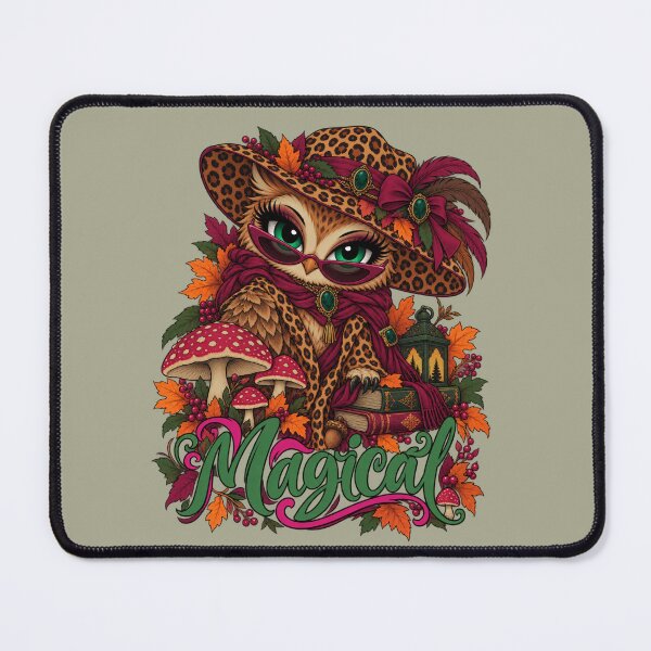 Item preview, Magical Autumn Owl – Wild Mystic designed and sold by Aimetoi.