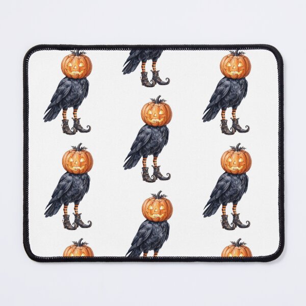 Item preview, Pumpkin Crow Halloween Mask designed and sold by Tiffany Roy.