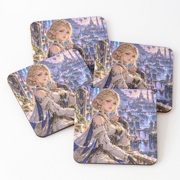 Item preview, Zelda Cyberpunk – The Princess of Hyrule under the neon lights designed and sold by Pixel Sakura Gallery.