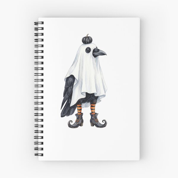 Item preview, Ghost Crow Spooky Sheet designed and sold by Tiffany Roy.