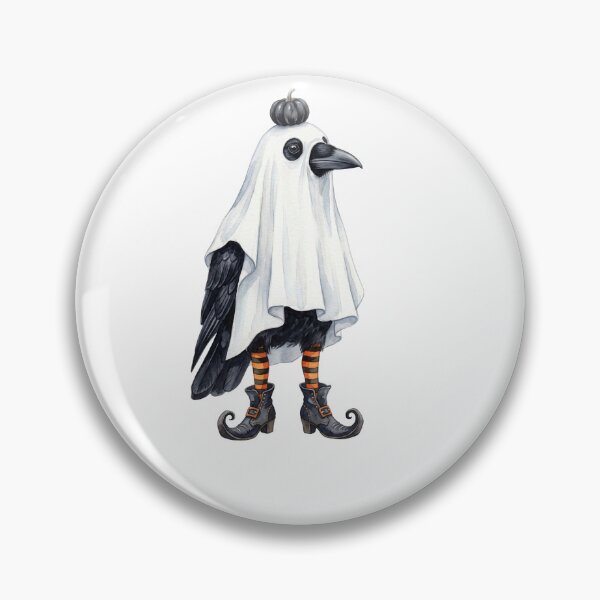 Item preview, Ghost Crow Spooky Sheet designed and sold by Tiffany Roy.