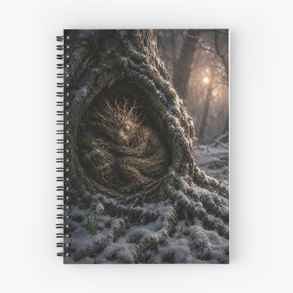 Item preview, Sleeping Forest Spirit in a Hollow Tree designed and sold by JUTElCONIC.