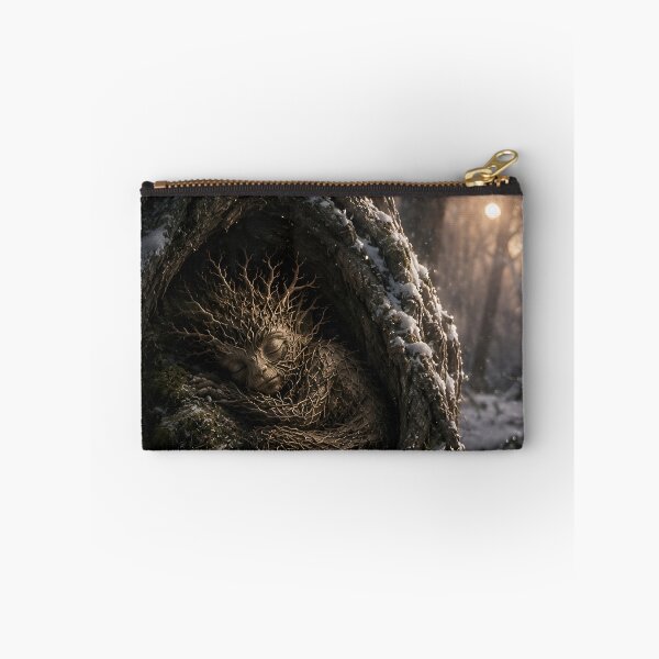 Item preview, Sleeping Forest Spirit in a Hollow Tree designed and sold by JUTElCONIC.