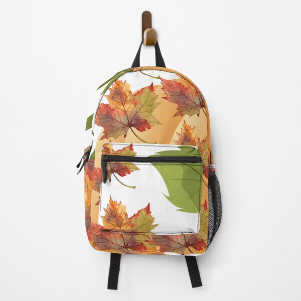 Item preview, Giant Pumpkin And Fall Leaves Aesthetic Pattern designed and sold by hepopatterns.