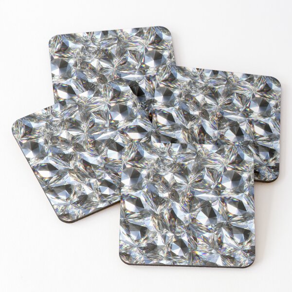 Item preview, Glittering Diamond Facet Shard Mosaic Art designed and sold by Piotrek0001.
