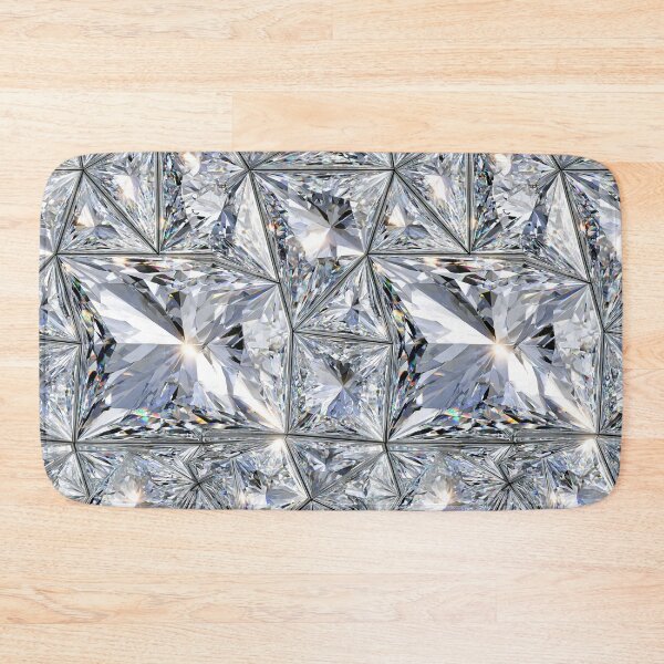 Item preview, Sharp Geometric Silver Mirror Facet Design designed and sold by Piotrek0001.