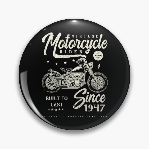 Item preview, Vintage Motorcycle Bikers Motorbike Birthday 1947 designed and sold by JRRTs.