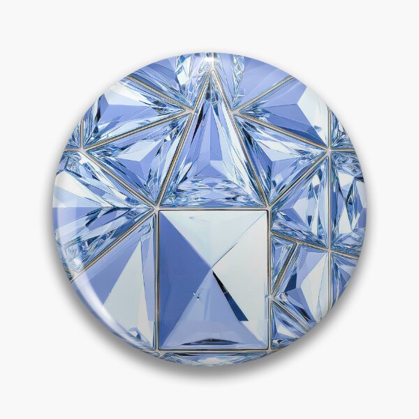 Item preview, Periwinkle Blue Geometric Prism Mirror Art designed and sold by Piotrek0001.