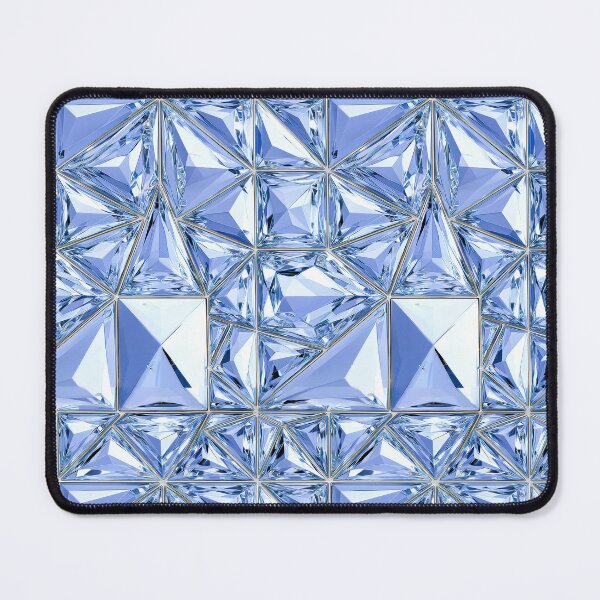 Item preview, Periwinkle Blue Geometric Prism Mirror Art designed and sold by Piotrek0001.