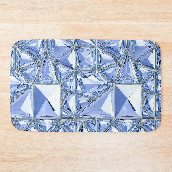 Item preview, Periwinkle Blue Geometric Prism Mirror Art designed and sold by Piotrek0001.