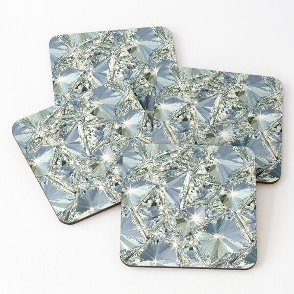 Item preview, Platinum Geometric Diamond Crystal Surface designed and sold by Piotrek0001.