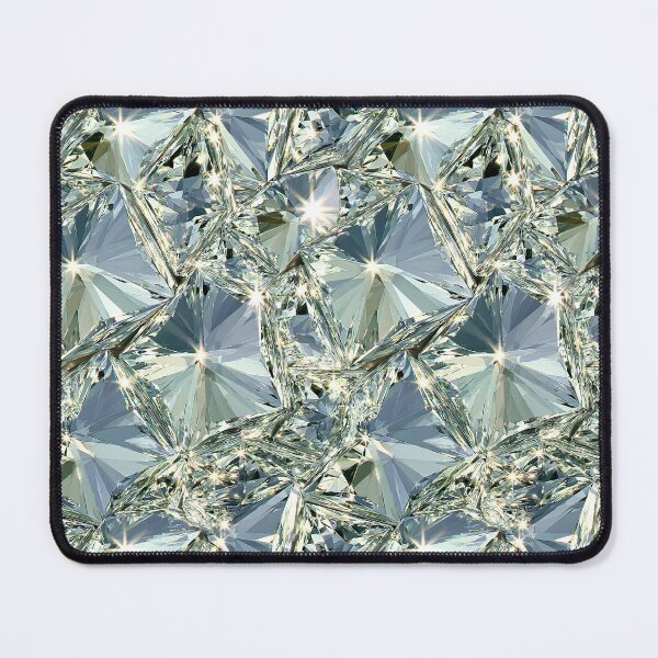 Item preview, Platinum Geometric Diamond Crystal Surface designed and sold by Piotrek0001.