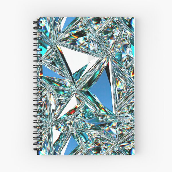 Item preview, Aqua Turquoise and Silver Prismatic Shards designed and sold by Piotrek0001.