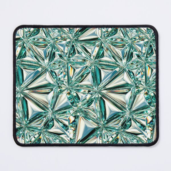 Item preview, Mint Green Emerald Cut Crystal Pattern designed and sold by Piotrek0001.