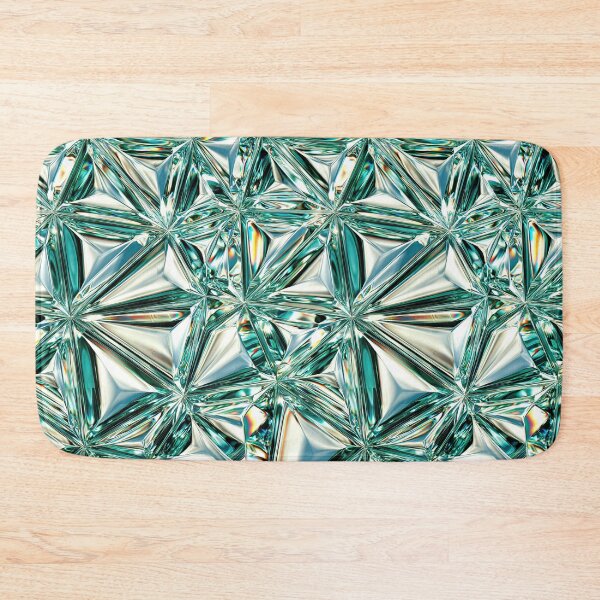 Item preview, Mint Green Emerald Cut Crystal Pattern designed and sold by Piotrek0001.