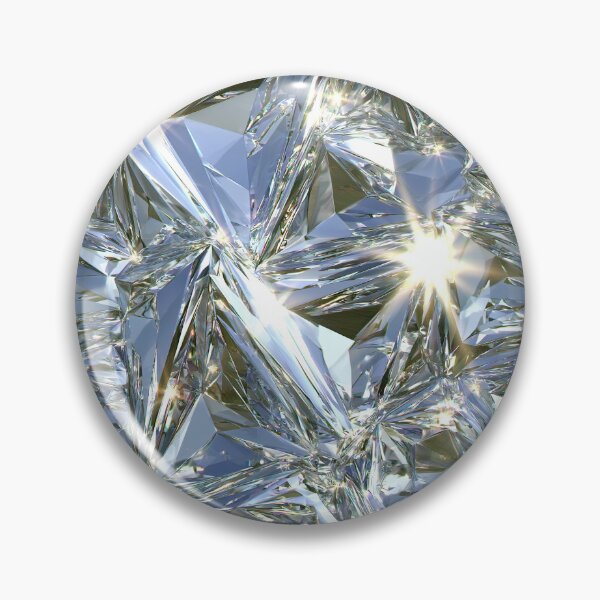 Item preview, Sharp Metallic Silver Shattered Mirror Art designed and sold by Piotrek0001.